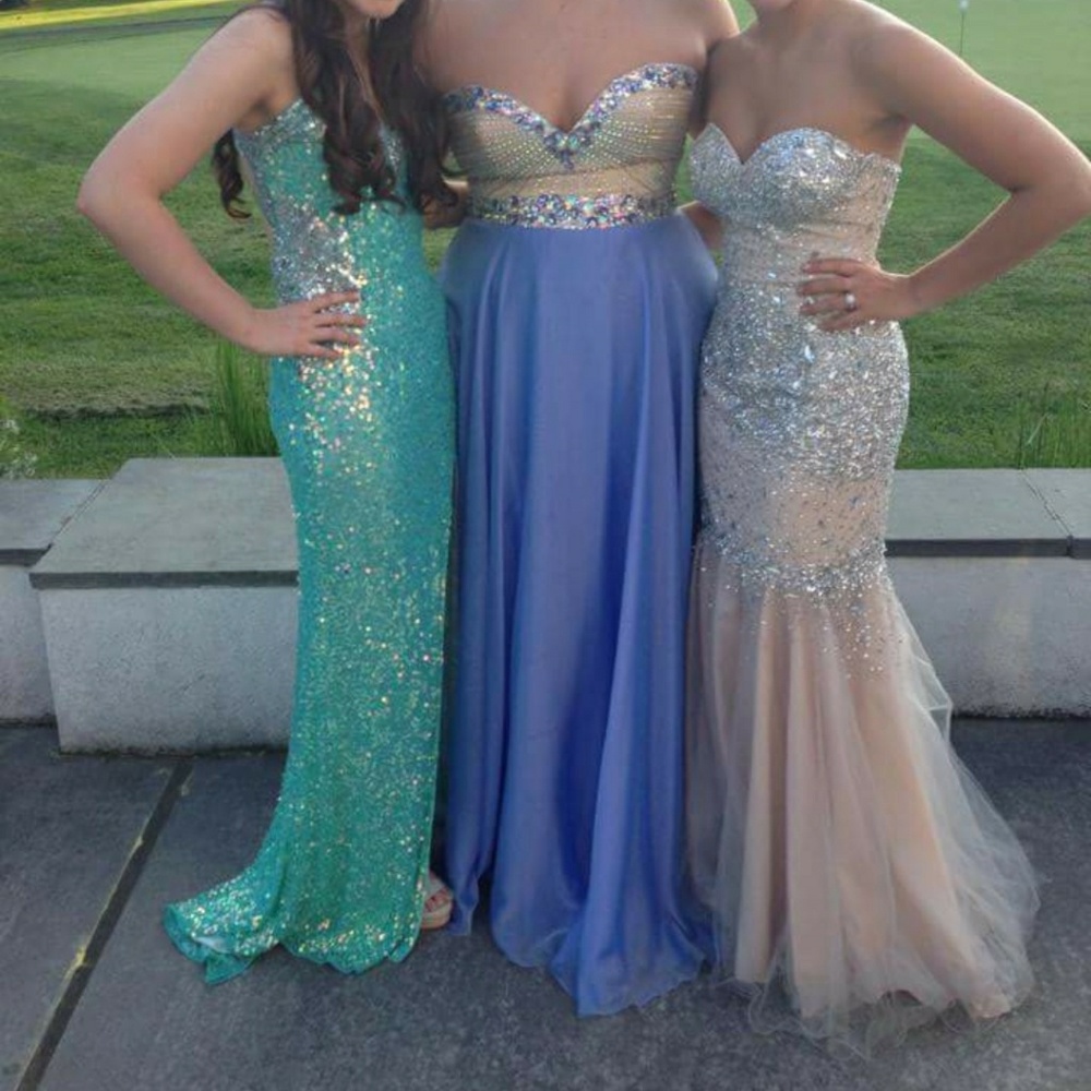 Terani Prom Dress - the nude one!!